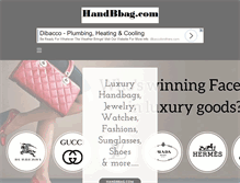 Tablet Screenshot of handbbag.com